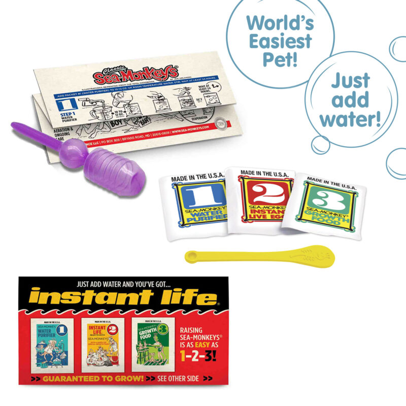 Sea-Monkeys Retro Instant Life