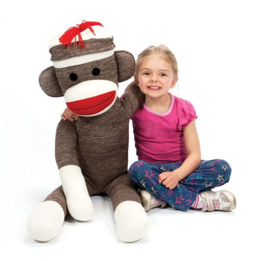 Jumbo Sock Monkey - US 7666