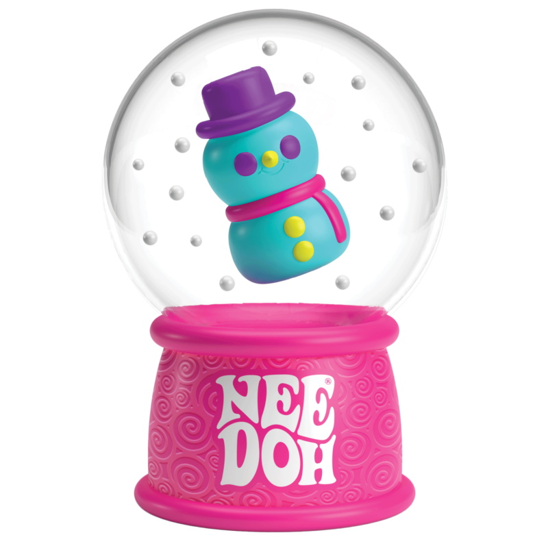 NeeDoh Squish N Flow Snow Globe - US 3699