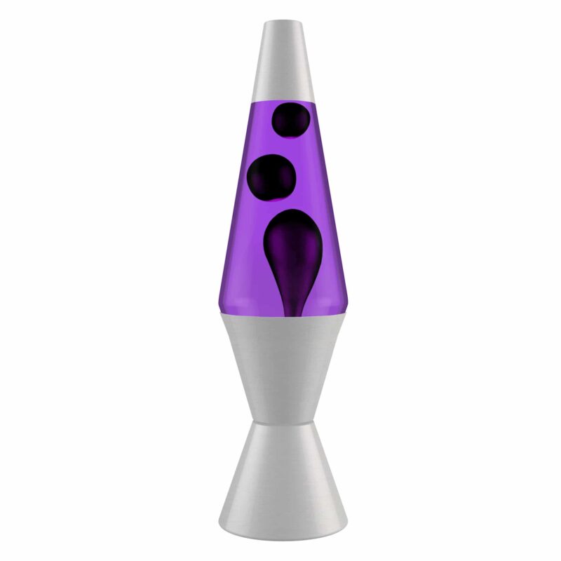 14.5’’ LAVA Lamp – Black &amp; Purple
