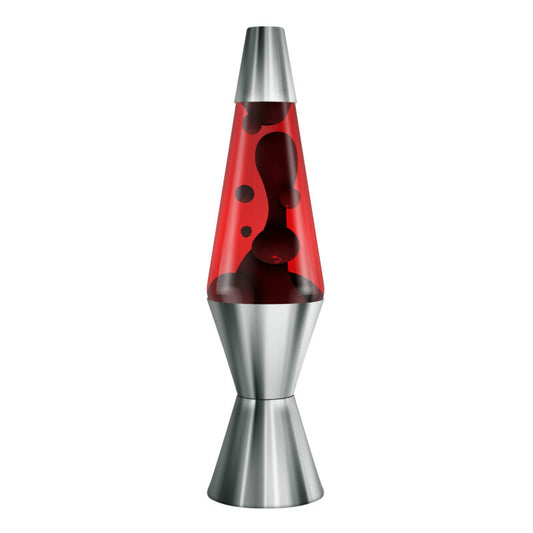 14.5″ Lava Lamp Chrome Plated Crimson - US 8585