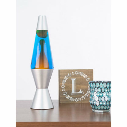 14.5” LAVA Lamp – Orange/Blue/Silver