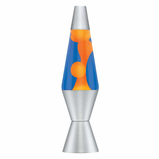 14.5” LAVA Lamp – Orange/Blue/Silver - US 7916