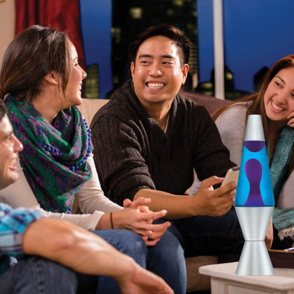 14.5″ LAVA Lamp – Purple/Blue/Silver