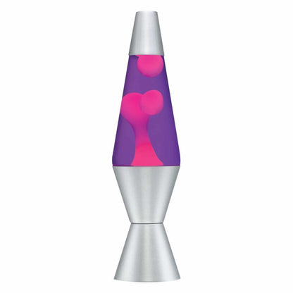 14.5” LAVA Lamp – Pink/Purple/Silver - US 1370