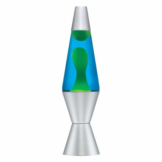 14.5” LAVA Lamp – Yellow/Blue/Silver - US 8157