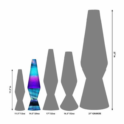 14.5″ LAVA Lamp Colormax Northern Lights – Glitter