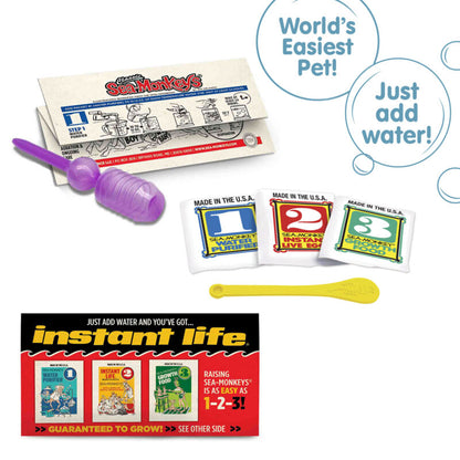 Sea-Monkeys Retro Instant Life