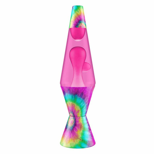 14.5″ LAVA Lamp – Tie Dye Pink Spiral - US 9790