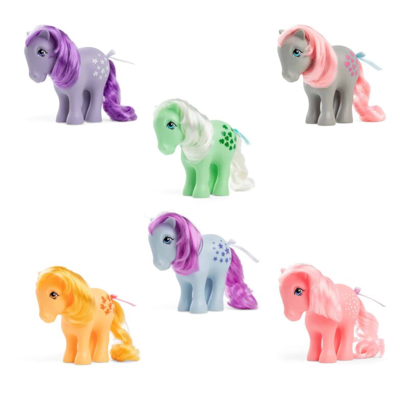 My Little Pony Classic 4″ Collectible 40th Anniversary Ponies