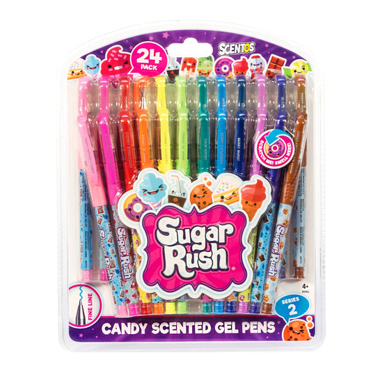 24 Sugar Rush Gel Pens – Scented - US 7985