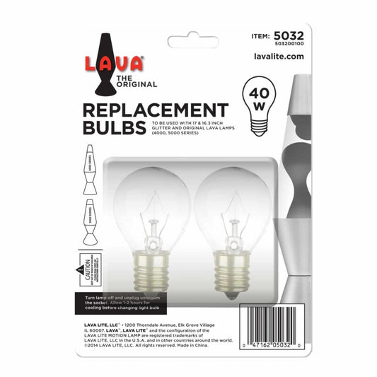 40W LAVA Lamp Light Bulb A15 - US 3448