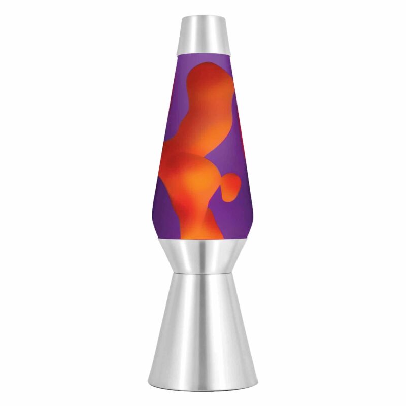 27″ LAVA Lamp Grande – Yellow/Purple/Silver