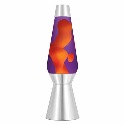 27″ LAVA Lamp Grande – Yellow/Purple/Silver