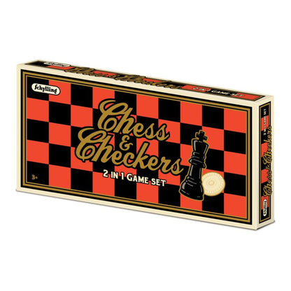 Chess &amp; Checkers Set - US 4776