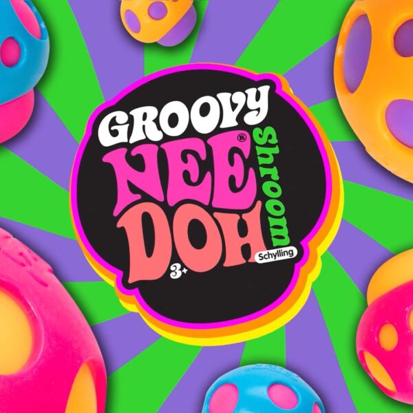 NeeDoh Groovy Shroom