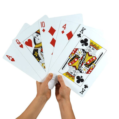 Jumbo Playing Cards - US 6444