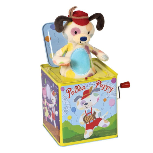 Polka Puppy Jack in the Box - US 5370