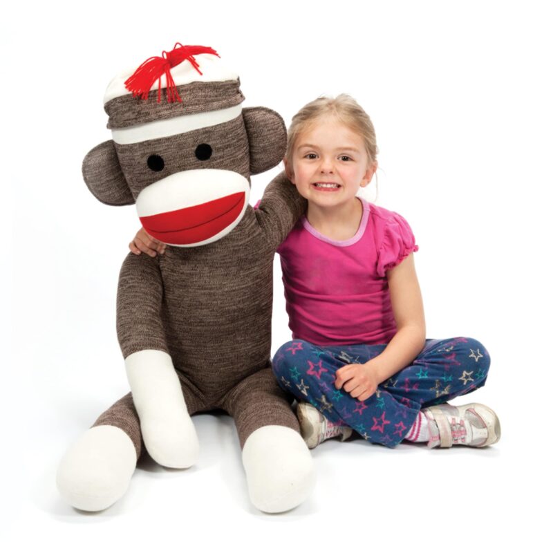 Jumbo Sock Monkey - US 7666