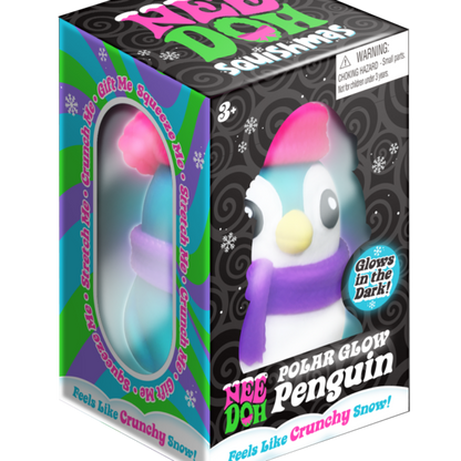 NeeDoh Polar Glow Penguin