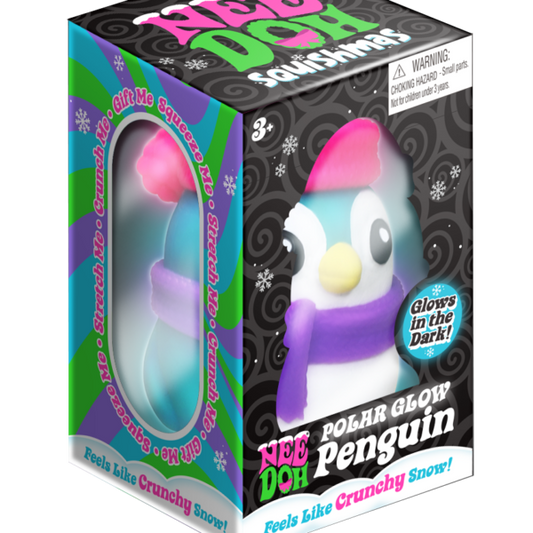 NeeDoh Polar Glow Penguin - US 3836