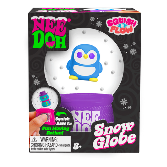 NeeDoh Squish N Flow Snow Globe - US 3699