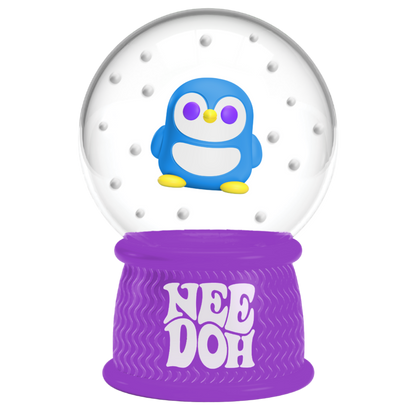 NeeDoh Squish N Flow Snow Globe