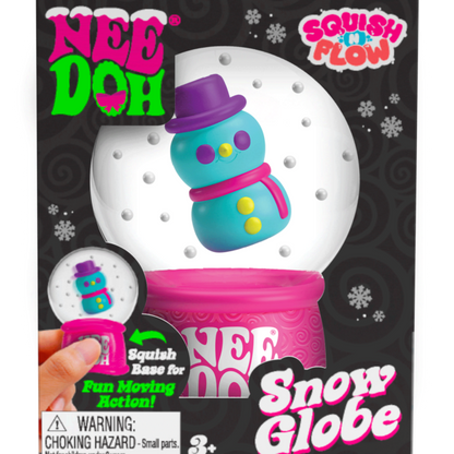 NeeDoh Squish N Flow Snow Globe