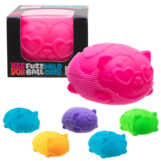 NeeDoh® Fuzz Ball Wild Cats - US 6592